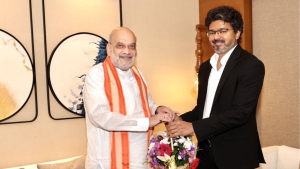 Southern Zonal Council Meet Chief Minister Joseph Vijay Raises Kaveri River Issue with Amit Shah in Chennai Southern Zonal Council Meet Chief Minister Joseph Vijay Raises Kaveri River Issue with Amit Shah in Chennai