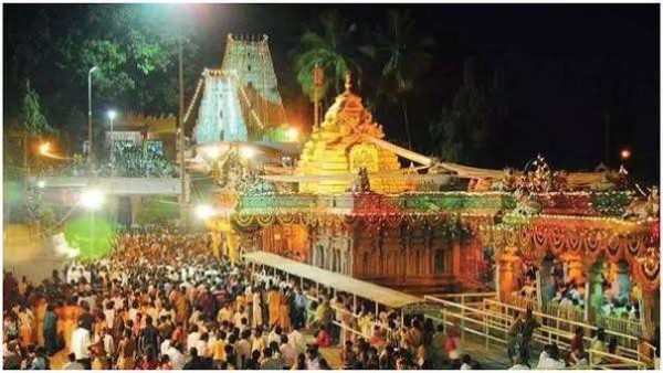 srisailam-witnesses-a-massive-rush-of-devotees-temple-authorities-made-key-changes-in-darshanam srisailam-witnesses-a-massive-rush-of-devotees-temple-authorities-made-key-changes-in-darshanam
