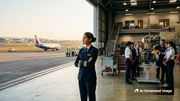 Telangana Govt Offers Free Commercial Pilot Training For Intermediate Female Students With IndiGo Reach Telangana Govt Offers Free Commercial Pilot Training For Intermediate Female Students With IndiGo Reach
