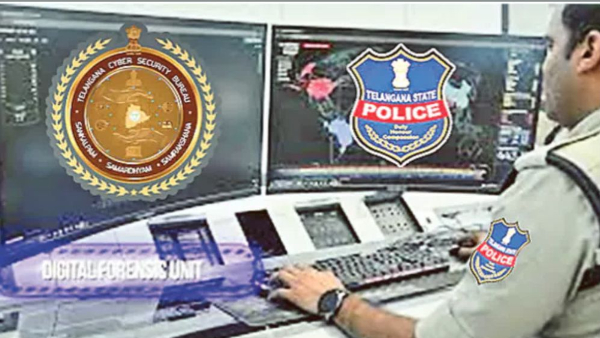 Telangana police Ranks First in India in Cyber Crime Control PMO Praises telangana cyber policing Telangana police Ranks First in India in Cyber Crime Control PMO Praises telangana cyber policing