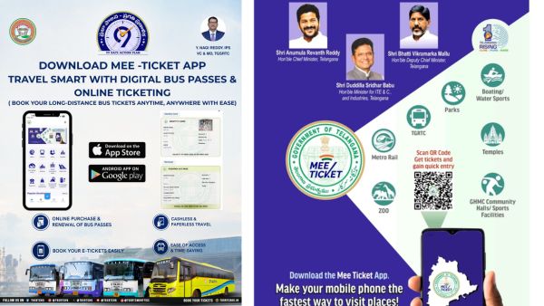 TGSRTC Mee Ticket App Book Hyderabad City Bus Tickets Before Boarding Metro-Style Easily Now