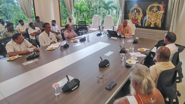 TTD Review Meeting Maps Vegetable Supply Storage and Quality for Brahmotsavam for Annaprasadam TTD Review Meeting Maps Vegetable Supply Storage and Quality for Brahmotsavam for Annaprasadam