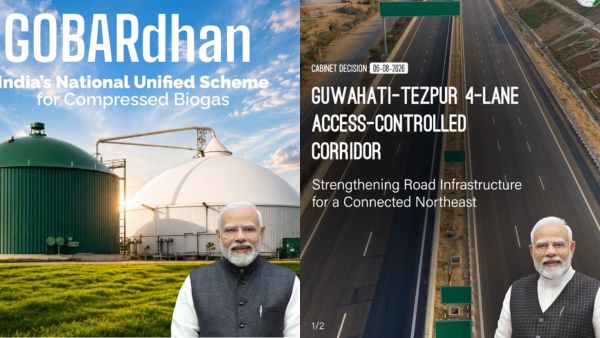 Union Cabinet Clears GOBARdhan Bioenergy Scheme and Rs 8 970 Cr Guwahati Tezpur Highway Corridor Union Cabinet Clears GOBARdhan Bioenergy Scheme and Rs 8 970 Cr Guwahati Tezpur Highway Corridor