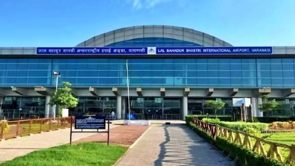 varanasi airport Passenger gun goes off at Varanasi airport woman and child sustain bullet injuries