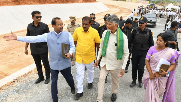 veligonda project AP CM Chandrababu expresses joy over Veligonda project inauguration on August 31 interesting tweet