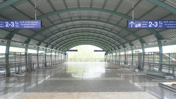 Vikarabad Railway Station Transforms With The Latest Redevelopment Progress FOB Lifts Waiting Halls