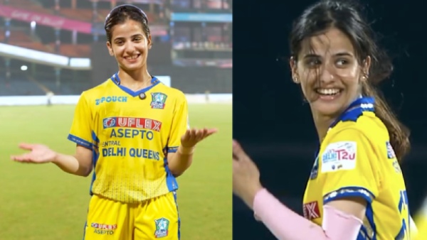 Viral Video Cricketer Medhavi Bidhuri Goes Viral for Gen-Z Wicket Celebration in WDPL 2026 Viral Video Cricketer Medhavi Bidhuri Goes Viral for Gen-Z Wicket Celebration in WDPL 2026