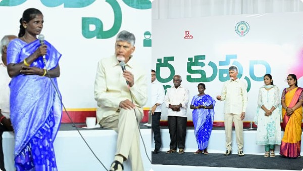 Chandrababu Impressed by Woman s 4-Lakh Brick Business Says He ll Learn Maths From Her