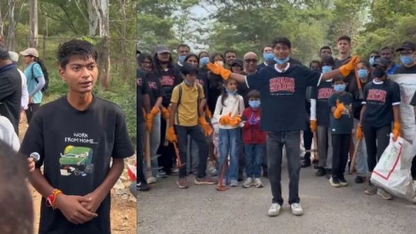 Bittu Tabahi Leads 100 Volunteers in Massive Clean-Up Drive at Bengaluru s Turahalli Forest Today