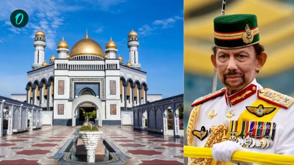 Brunei Sultan Massive Palace Features AC Stables For Polo Ponies And Banquet Hall For 5000 Guests