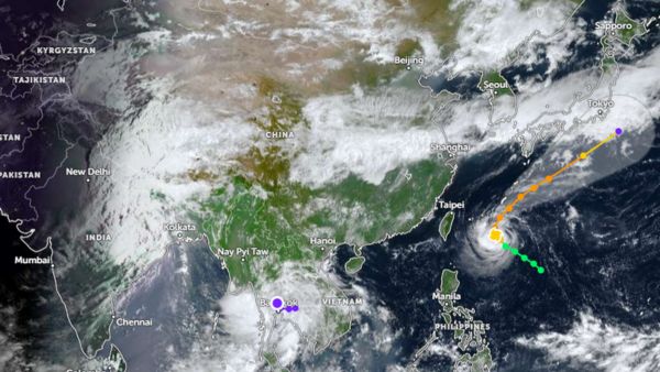 Space Images Reveal Giant Cloud Highway Stretching From India Through China All The Way To Japan
