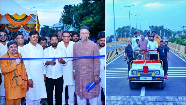 CMRevanth Reddy speech at the inauguration ceremony of the Chanchalguda-Santoshnagar steel flyover CMRevanth Reddy speech at the inauguration ceremony of the Chanchalguda-Santoshnagar steel flyover