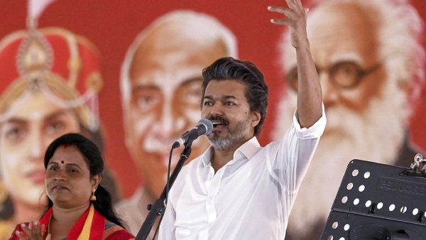 Tamil Nadu CM Vijay slams DMK and MK Stalin over the R Veeramani case Says Stalin Sir Open Your Mouth Tamil Nadu CM Vijay slams DMK and MK Stalin over the R Veeramani case Says Stalin Sir Open Your Mouth