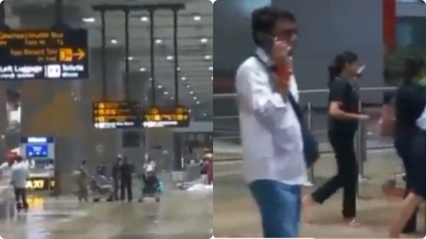 Delhi Airport Waterlogged After Heavy Rain Streets Flooded Across the Capital