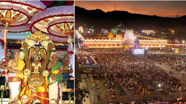 Garuda Vahana Seva Draws Lakhs of Devotees During Tirumala Brahmotsavams 190 galleries along Garuda Vahana Seva Draws Lakhs of Devotees During Tirumala Brahmotsavams 190 galleries along