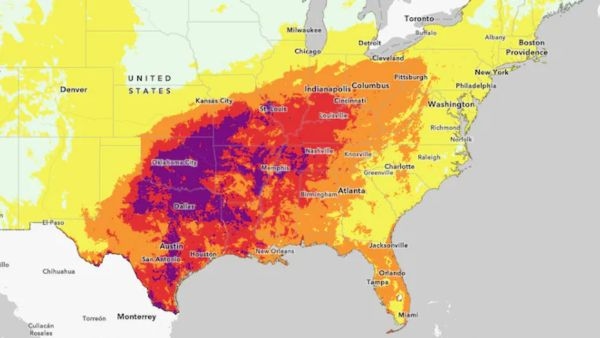 US Battles Massive Heat Dome Autumn Delayed as Temperatures Soar Past 38 Degrees Across Southern States