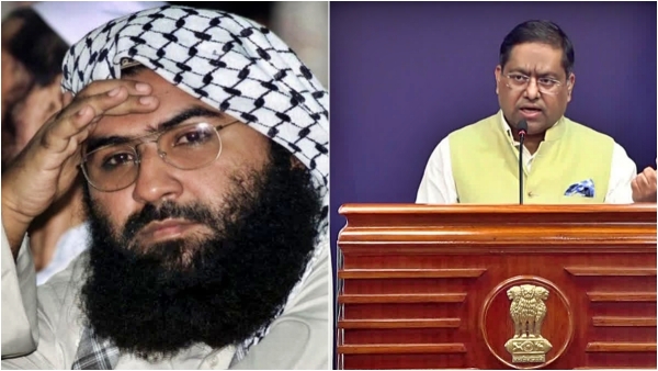 India strong response to Pakistan raising the bounty on Masood Azhar dismissing it as just gimmick