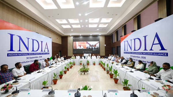 INDIA Bloc Meets Over EC-SIR Row DMK AAP Skip Meeting Back CEC Removal Move