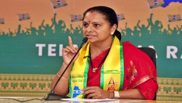 kavitha Kalvakuntla If single square yard land excess declared affidavit will surrender government