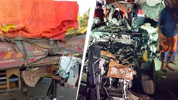 Kerala accident Car crashes into parked lorry in Kerala 8 students killed Car crashes parked lorry Kerala accident Car crashes into parked lorry in Kerala 8 students killed Car crashes parked lorry