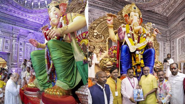 Record Offerings At Lalbaugcha Raja Devotees Donate 3 18 Crores In Cash Gold And Silver In First 3 Days Of Event
