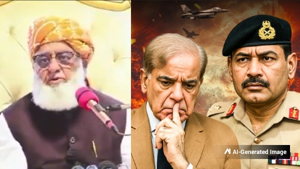 Maulana Fazlur Rehman Slams Pakistan Army Says Shehbaz Dummy PM Asim Munir Holds Ultimate Power