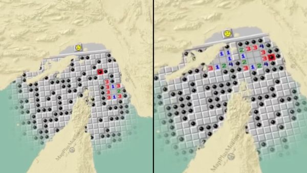 Habibi Come to Iran Tehran Mocks US With Minesweeper Game Video Over Strait of Hormuz Tensions