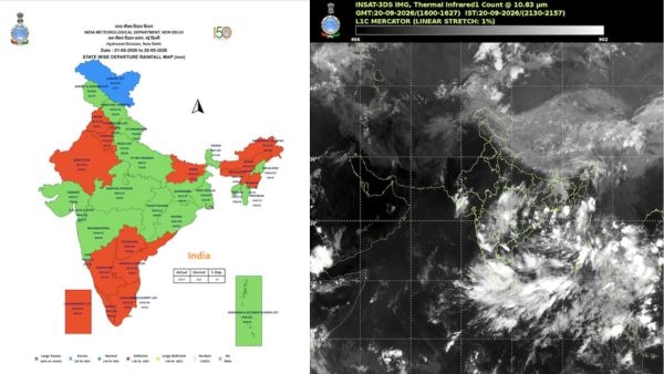 IMD Monsoon Update India Records 15 Percent Rain Deficit as Withdrawal Begins in Northwest IMD Monsoon Update India Records 15 Percent Rain Deficit as Withdrawal Begins in Northwest
