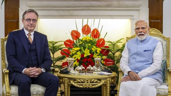 PM Modi Highlights India Belgium Ties World Class Green Ammonia Project Coming Up In Kakinada AP