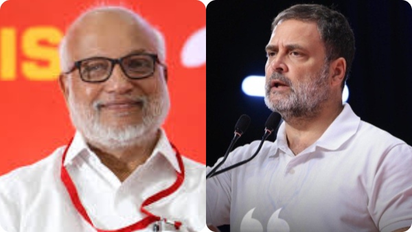 Rahul Gandhi Could Claim PM Post if Opposition Wins Says CPI M Leader M A Baby