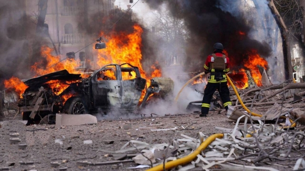 Russia attacks on Ukraine with drones and missiles 12 people died One of the dead is an Indian Russia attacks on Ukraine with drones and missiles 12 people died One of the dead is an Indian