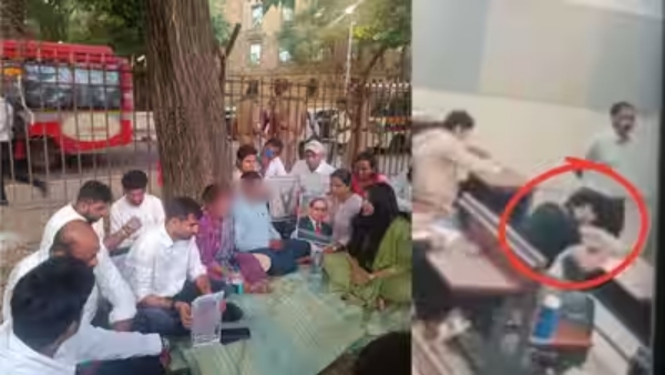 SahilWakode IIT Bombay student Case suicide Parents begin a hunger strike at Azad Maidan in Mumbai SahilWakode IIT Bombay student Case suicide Parents begin a hunger strike at Azad Maidan in Mumbai