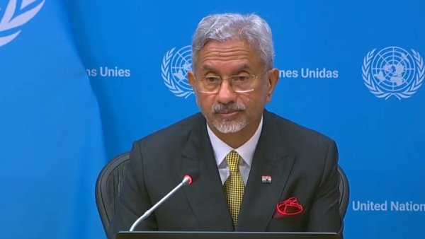 S Jaishankar counter to Pakistani journalist at United Nations Says A terrorist nation is asking me