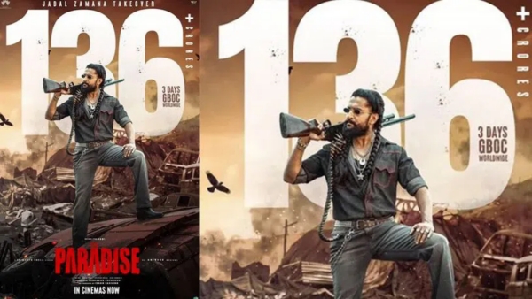 TheParadise movie Rs 136 crore in three days Another box-office record for Nani s The Paradise