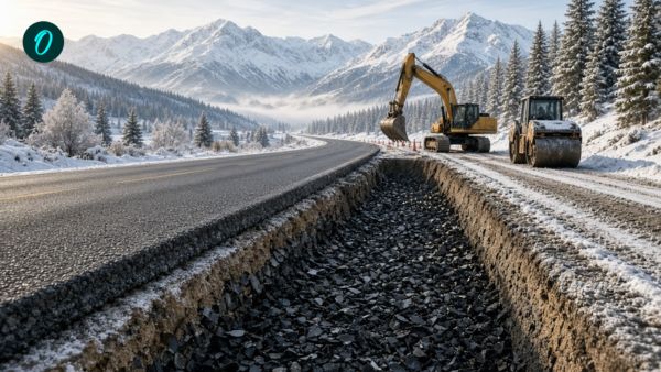 Why Engineers Buried 20 000 Discarded Tyres Under a US Road A Brilliant Solution to Winter Frost Why Engineers Buried 20 000 Discarded Tyres Under a US Road A Brilliant Solution to Winter Frost