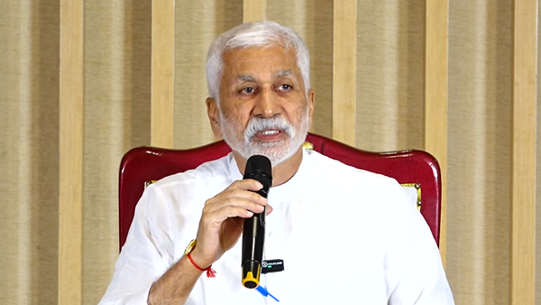 Vijayasai Reddy Says Hindu Way of Life Is Best Slams Politics Over Conversions Vijayasai Reddy Says Hindu Way of Life Is Best Slams Politics Over Conversions