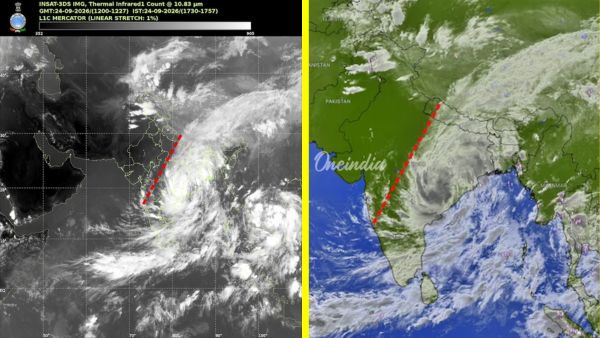INSAT 3DS Satellite Image Captures Dramatic Weather Divide Across India With Clouds And Clear Skies INSAT 3DS Satellite Image Captures Dramatic Weather Divide Across India With Clouds And Clear Skies
