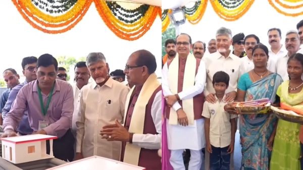 India First 3D Concrete Printing Housing Scheme Starts In Burripalem Andhra Pradesh PMAY Gramin 2