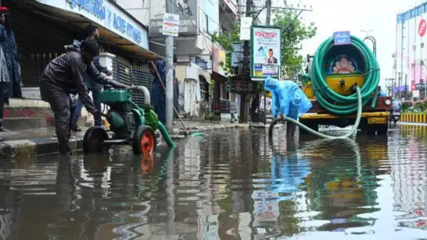 AndhraPradesh cyclone sanitation Special Task Force Deployed for Sanitation Works in Cyclone-Affected Areas