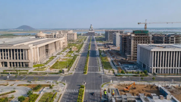 AP Amaravati Sangamam World-Class Library Cultural Centre and Good Governance Institute Coming Up at Sakhamuru