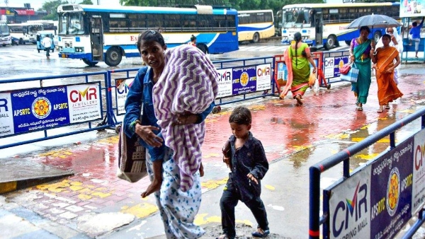APSRTC Bus Services to Resume Based on Road Conditions After Cyclone Arnab Minister Mandipalli