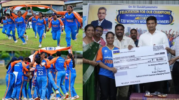 Blind Women Cricketers Win World Cup Still Await Jobs and House Plots and support Full Details