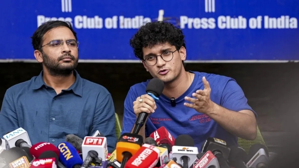 cjp latest news Cockroach Janata Party leaders Sourav Das and Ashutosh Ram released from Tihar Jail