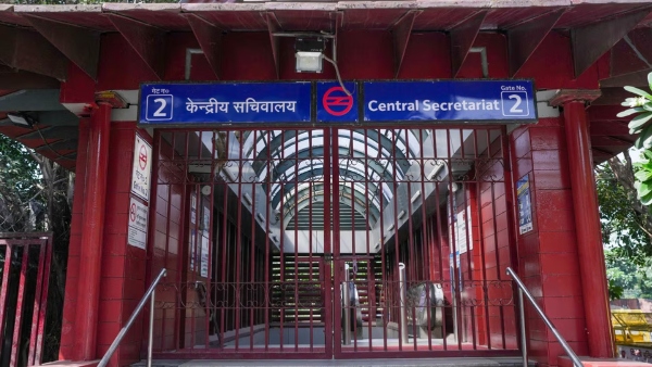 CJP protest Delhi Delhi 40 Criminals Detained 45 Metro Stations Shut Amid CJP Protest Security