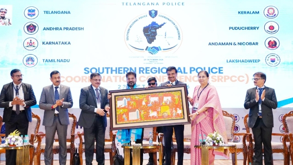 CM Revanth Reddy Stresses Inter-State Coordination and Technology to Curb Evolving Crimes