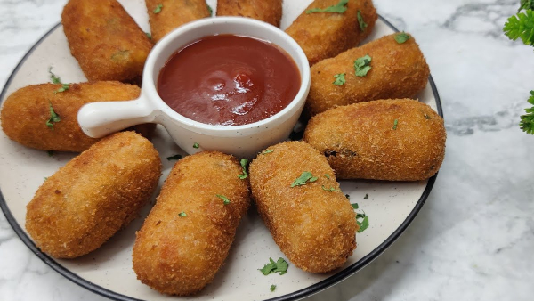 Crispy Rice Cutlets make this tasty Leftover Rice Cutlets Recipe - Easy Way to Reduce Food Waste