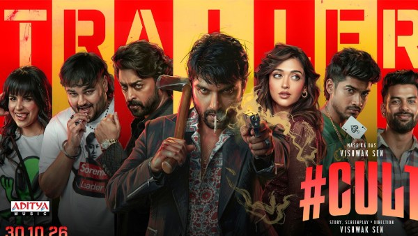 Vishwaksen CULT Release Trailer Out Dark Thriller Promises High-Octane Action Highlights intense Storyline