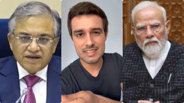 Dhruv Rathee Takes Dig at PM Modi Over Efforts to Save CEC Gyanesh Kumar