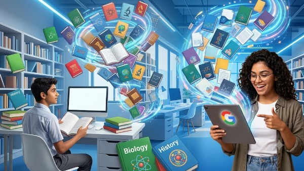 Gemini Notebook offers free access to hundreds of textbooks and generate personalized study material