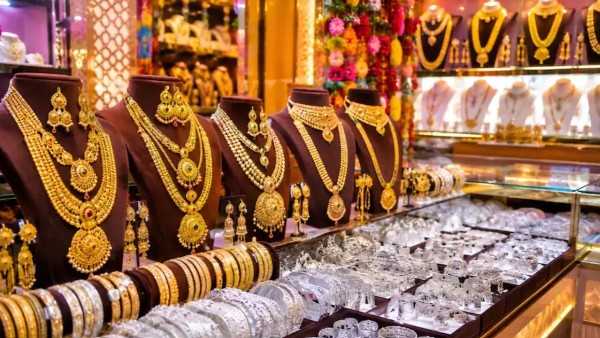 Gold prices edged higher in the domestic rebounding from recent declines 24K 22K and 18K as silver follows